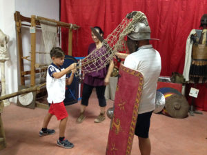 Гладиаторская школа в Риме